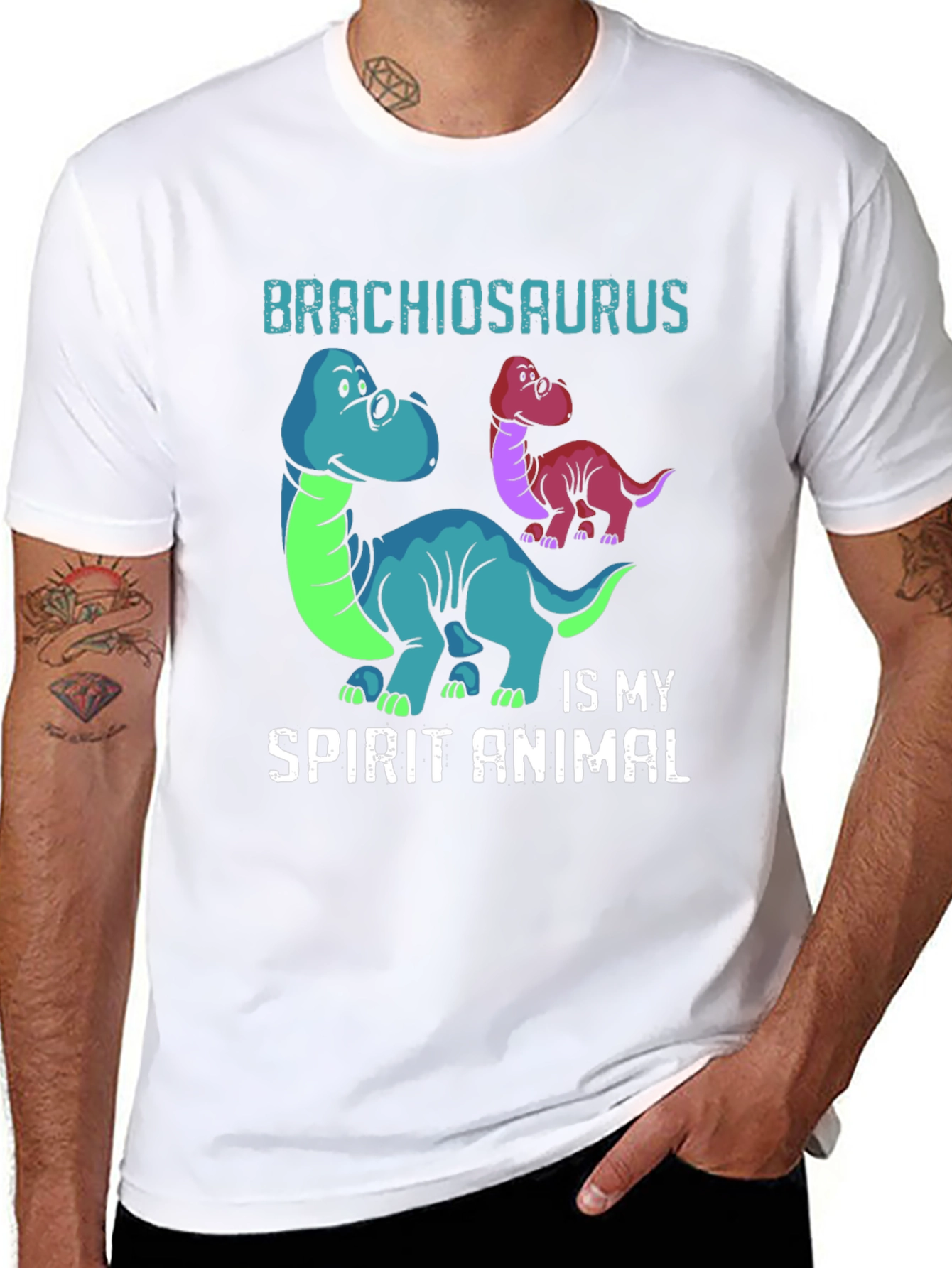 Brachiosaurus Is My Spirit Animal T-Shirt