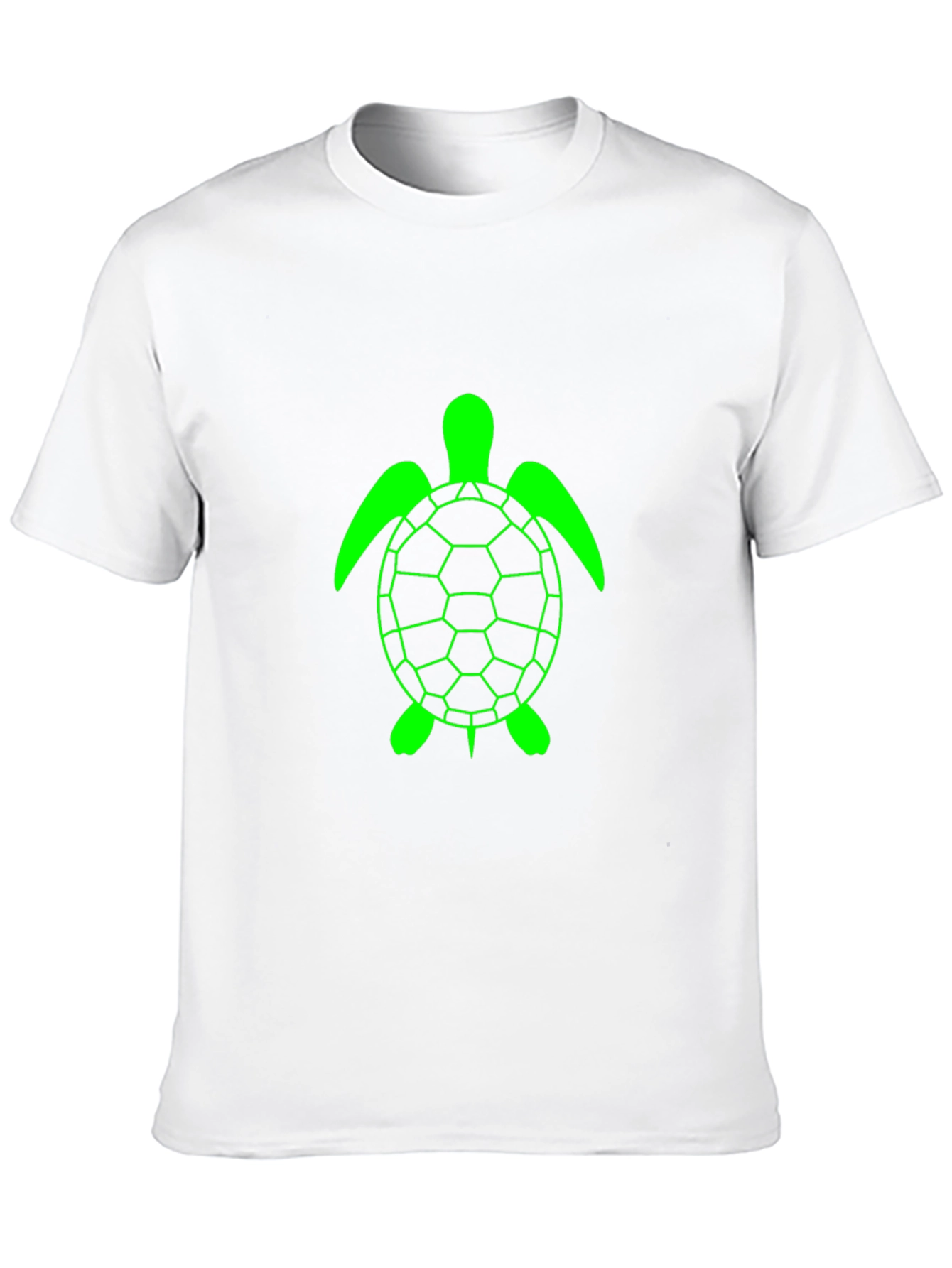 Black Turtle Graphic Tee - Casual Comfort