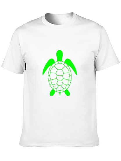 Black Turtle Graphic Tee - Casual Comfort