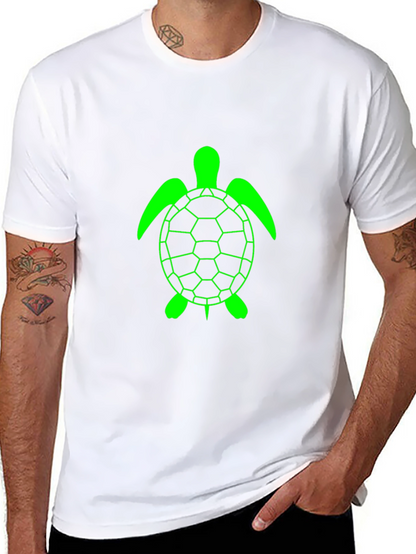 Black Turtle Graphic Tee - Casual Comfort