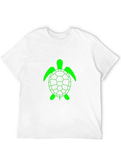 Black Turtle Graphic Tee - Casual Comfort
