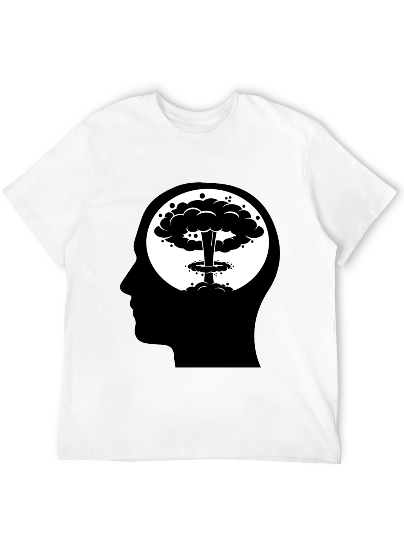 Atomic Mind T-Shirt - Black Cotton Blend Tee