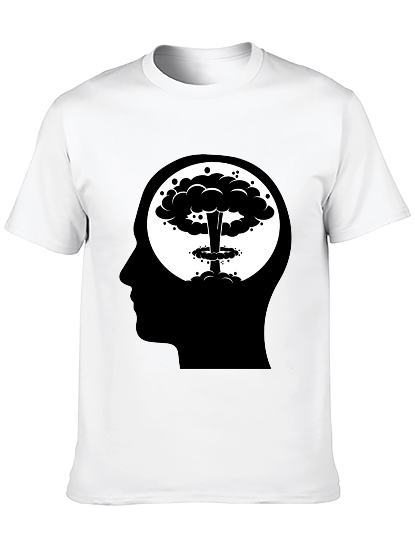 Atomic Mind T-Shirt - Black Cotton Blend Tee