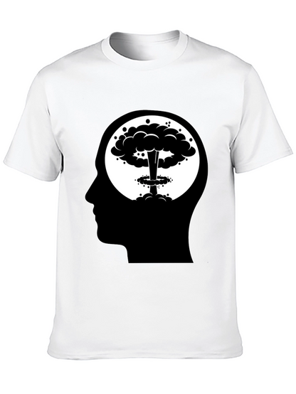 Atomic Mind T-Shirt - Black Cotton Blend Tee