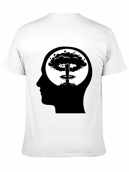 Atomic Mind T-Shirt - Black Cotton Blend Tee