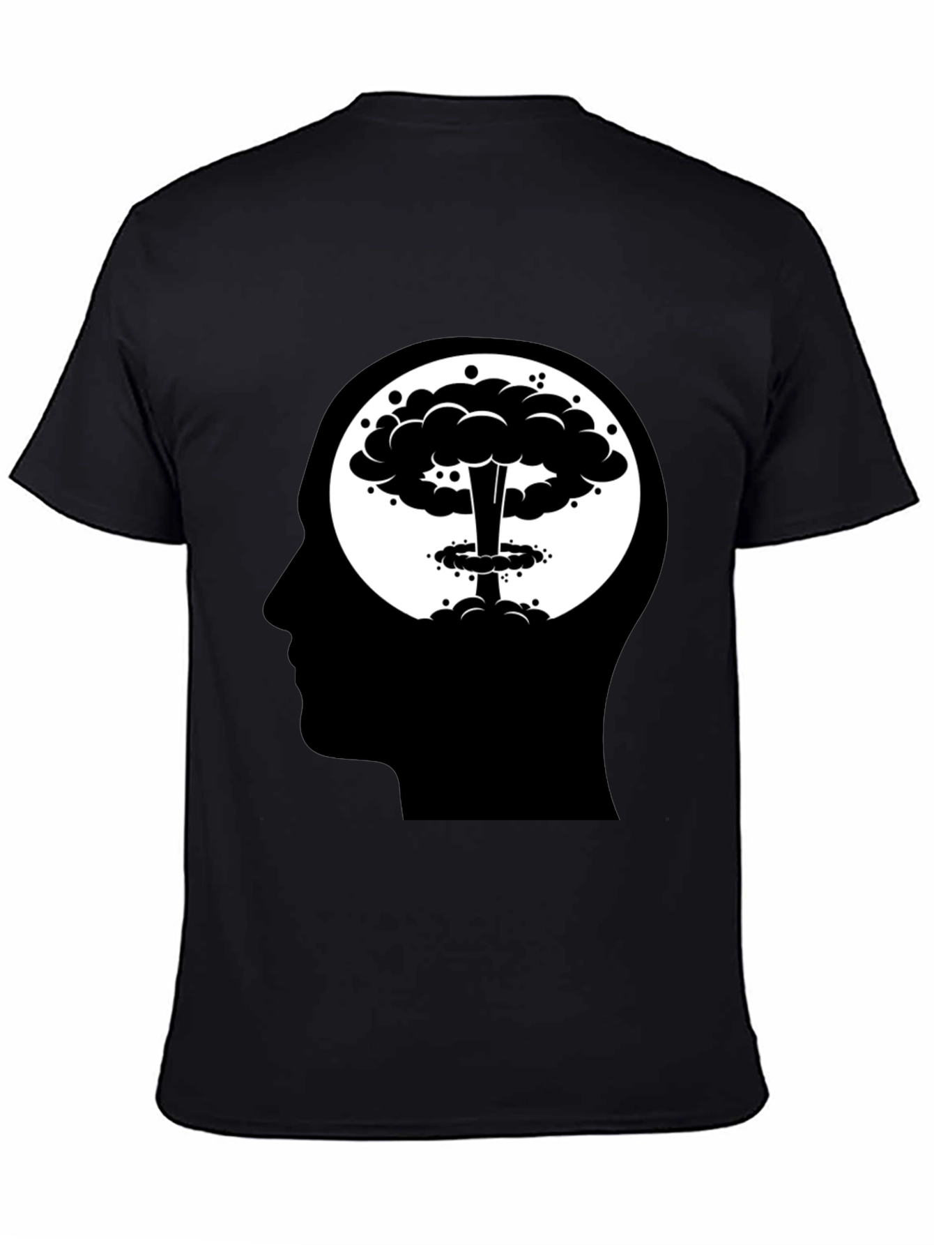 Atomic Mind T-Shirt - Black Cotton Blend Tee