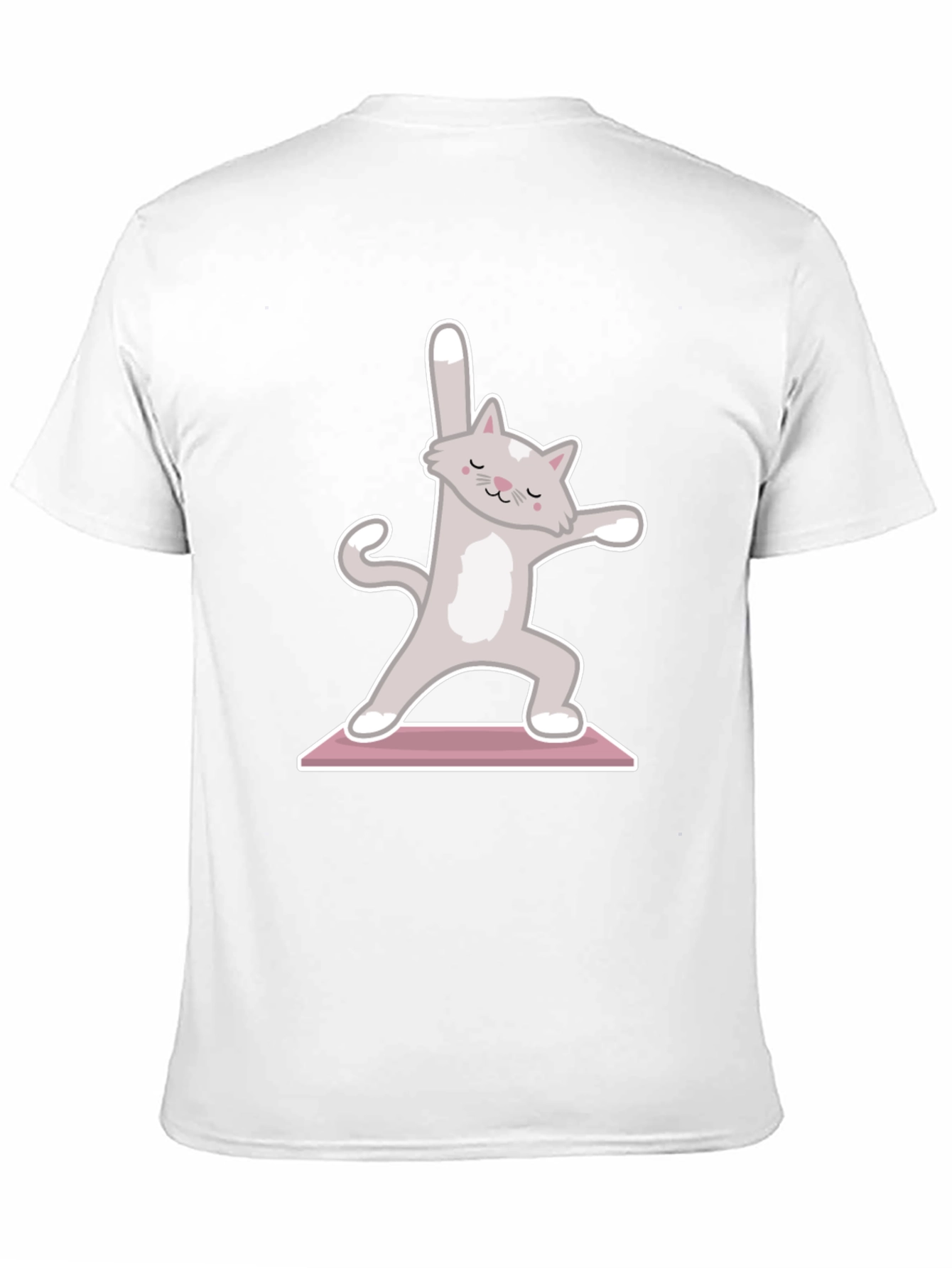 Yoga Cat T-Shirt - Zen Kitty Design