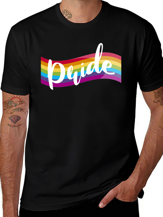 Pride Rainbow T-Shirt - LGBTQ+ Supporter Tee