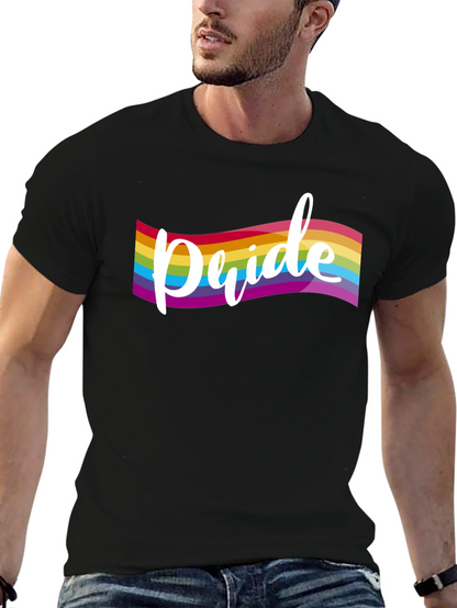 Pride Rainbow T-Shirt - LGBTQ+ Supporter Tee