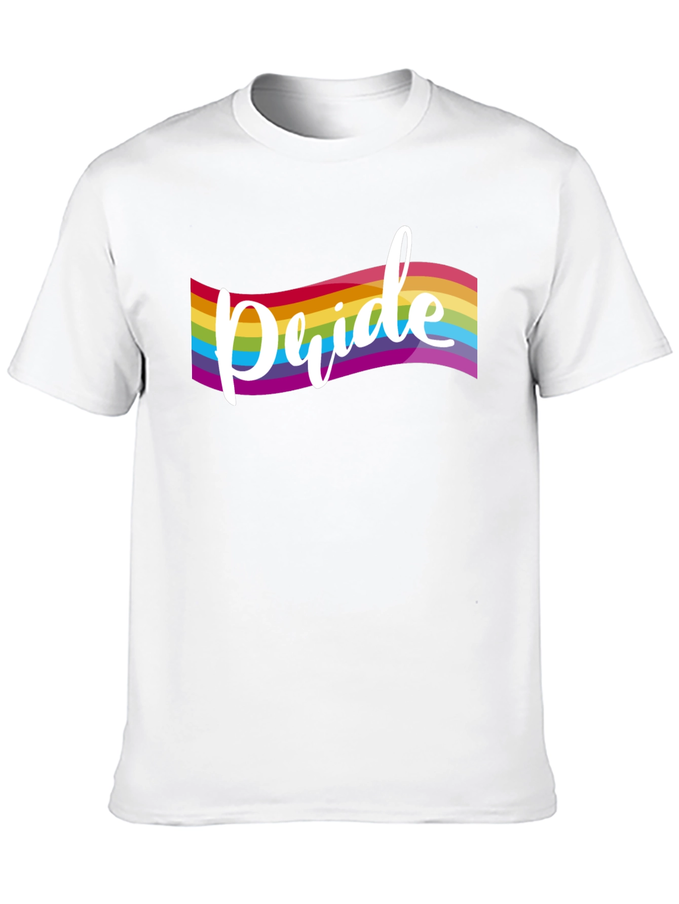 Pride Rainbow T-Shirt - LGBTQ+ Supporter Tee