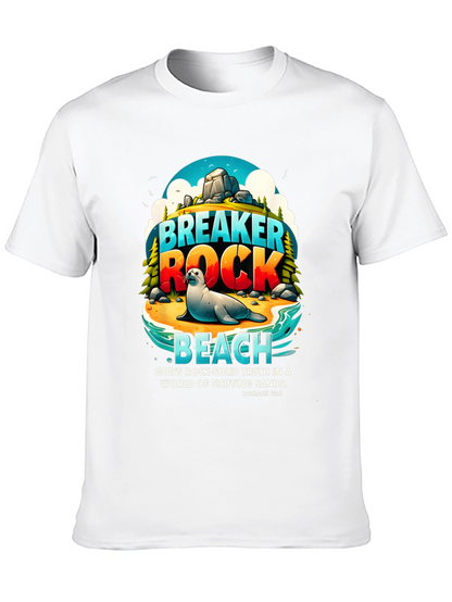 Breaker Rock Beach Graphic T-Shirt