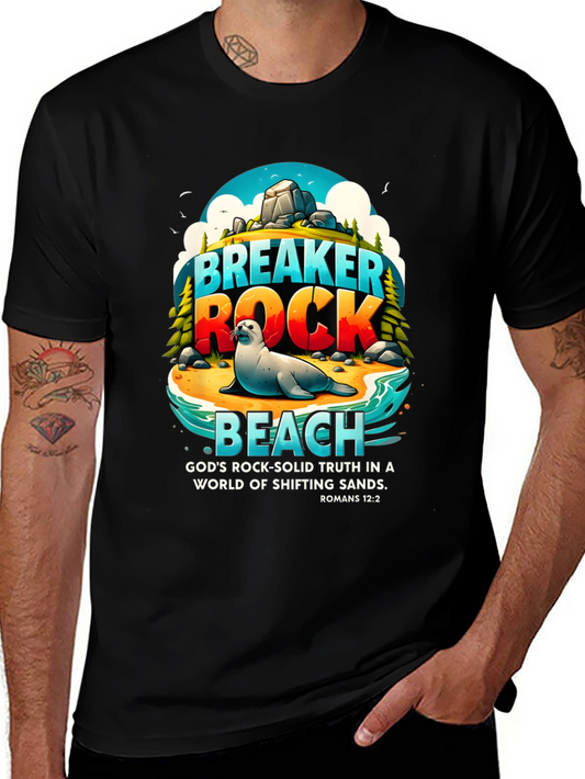 Breaker Rock Beach Graphic T-Shirt