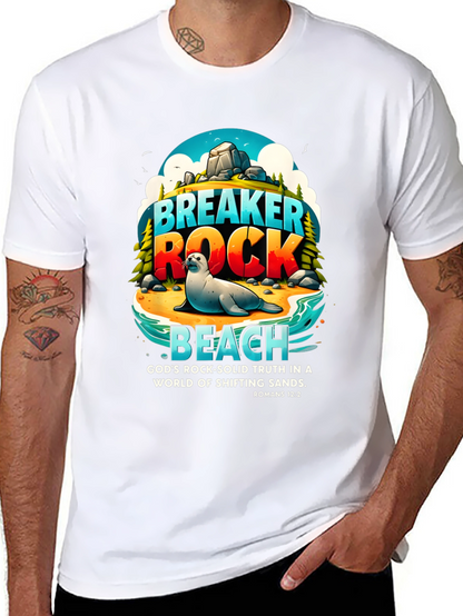 Breaker Rock Beach Graphic T-Shirt