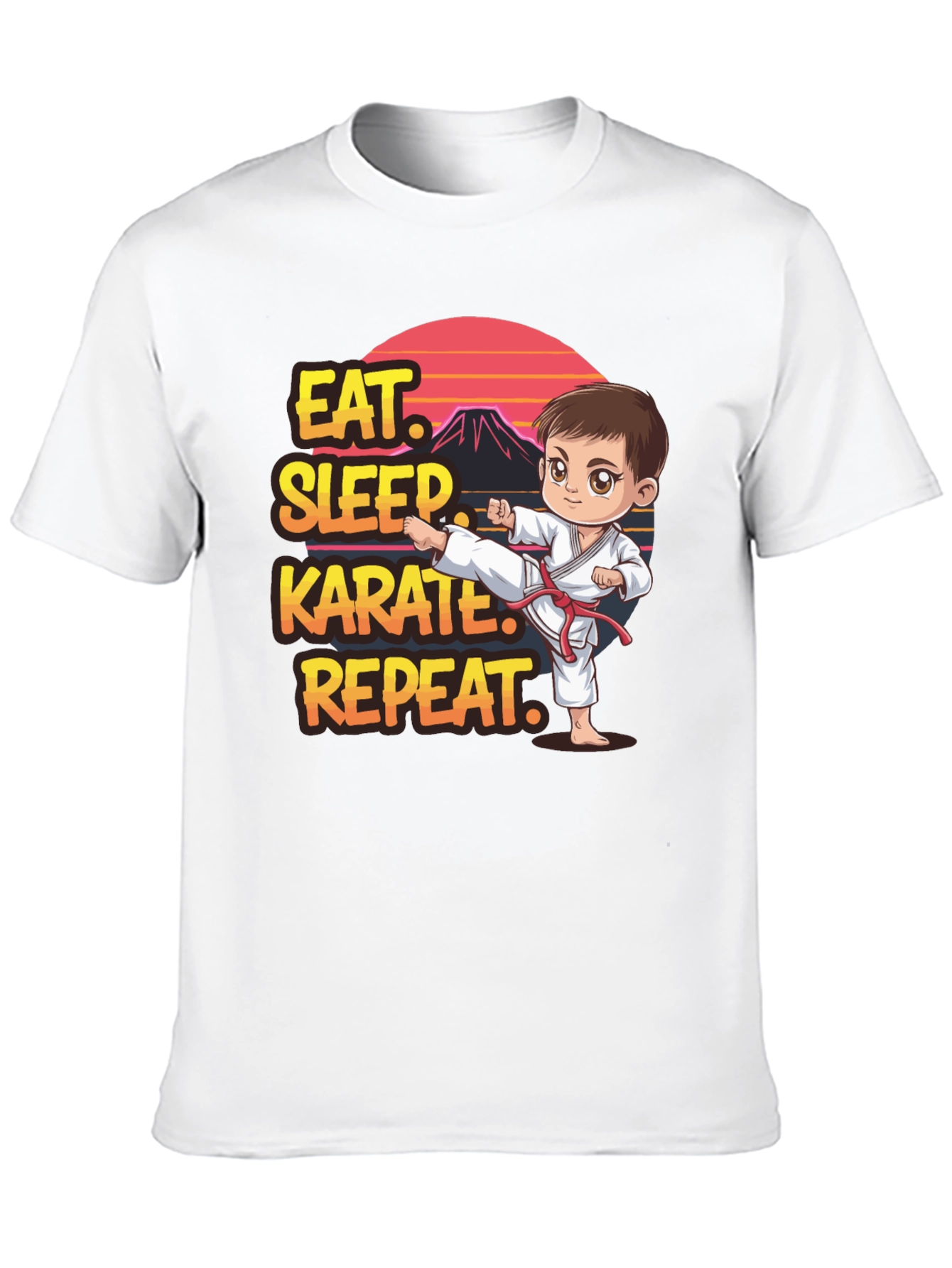 Eat Sleep Karate Repeat T-Shirt