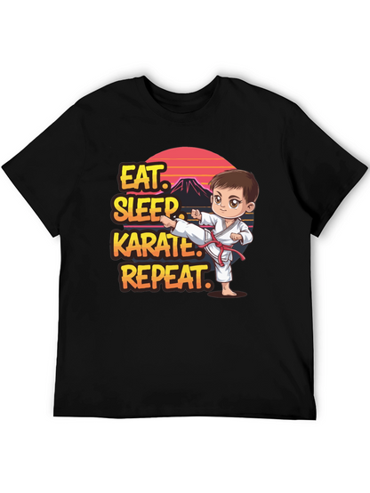 Eat Sleep Karate Repeat T-Shirt