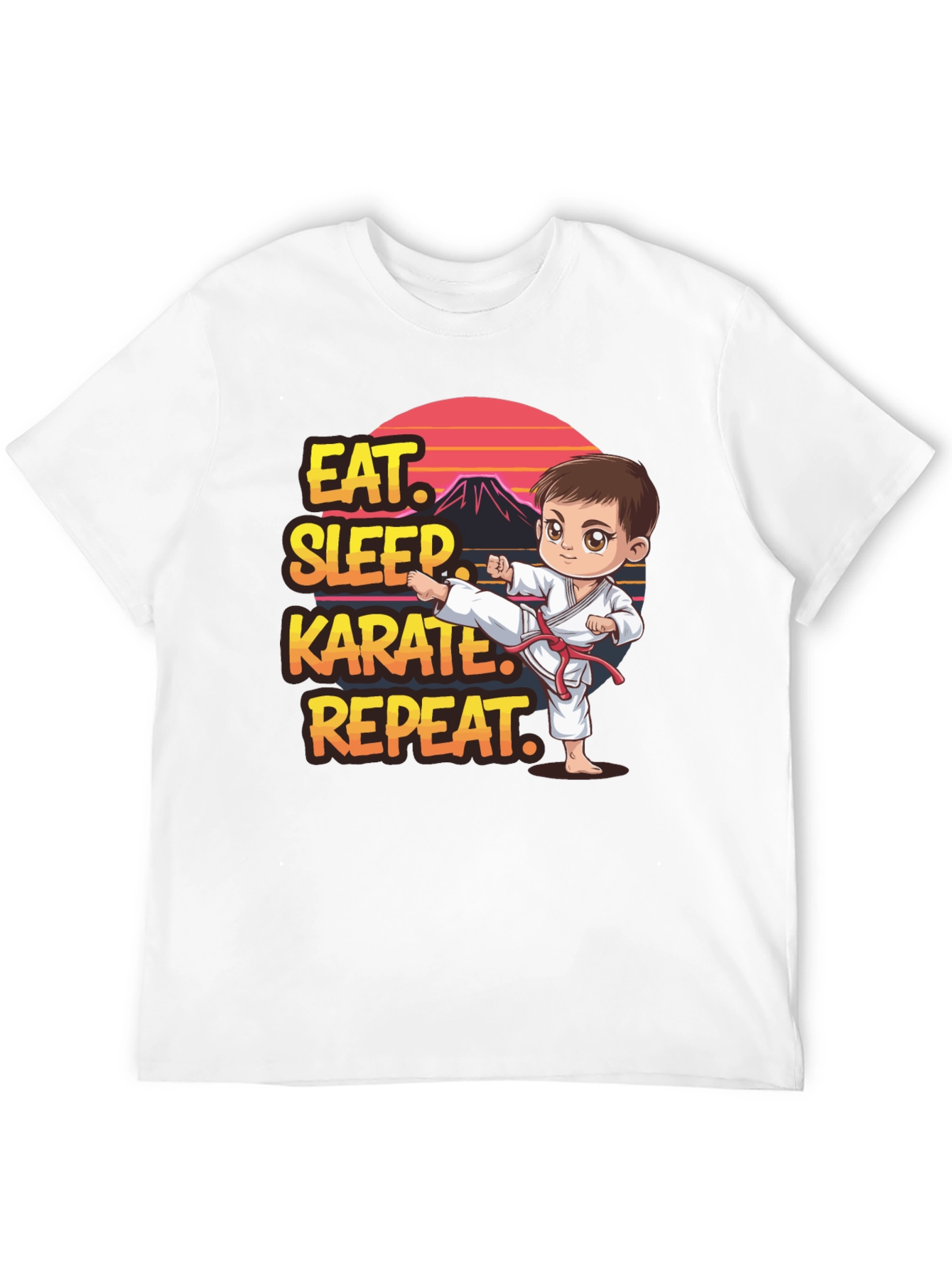 Eat Sleep Karate Repeat T-Shirt