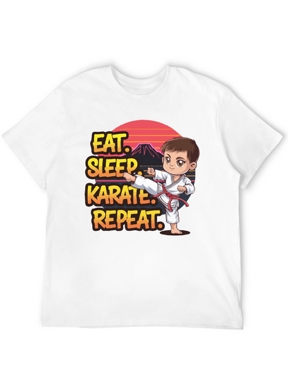 Eat Sleep Karate Repeat T-Shirt