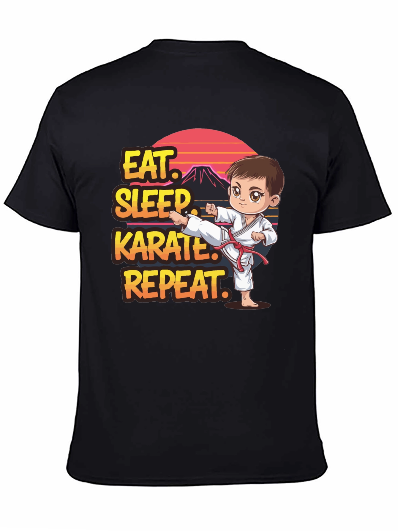 Eat Sleep Karate Repeat T-Shirt