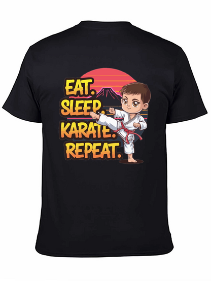 Eat Sleep Karate Repeat T-Shirt
