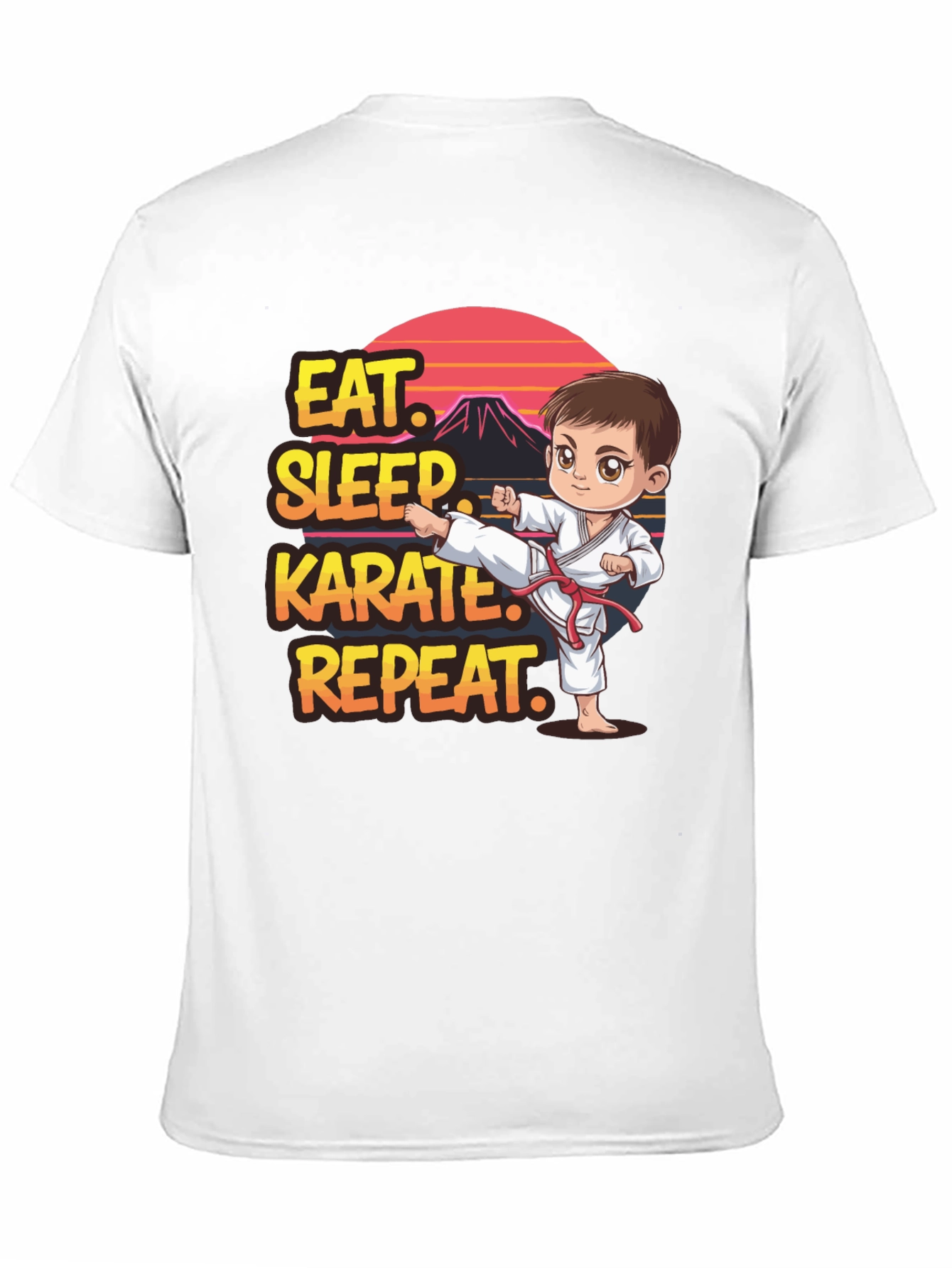 Eat Sleep Karate Repeat T-Shirt