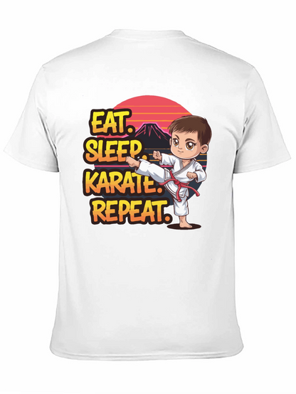 Eat Sleep Karate Repeat T-Shirt