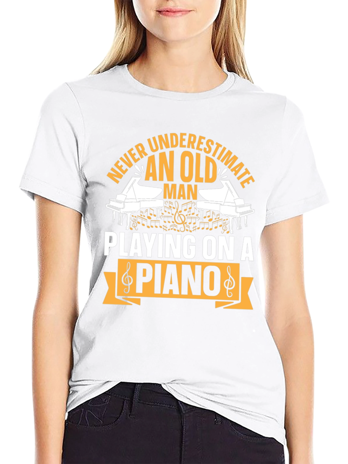 Never Underestimate an Old Man T-Shirt