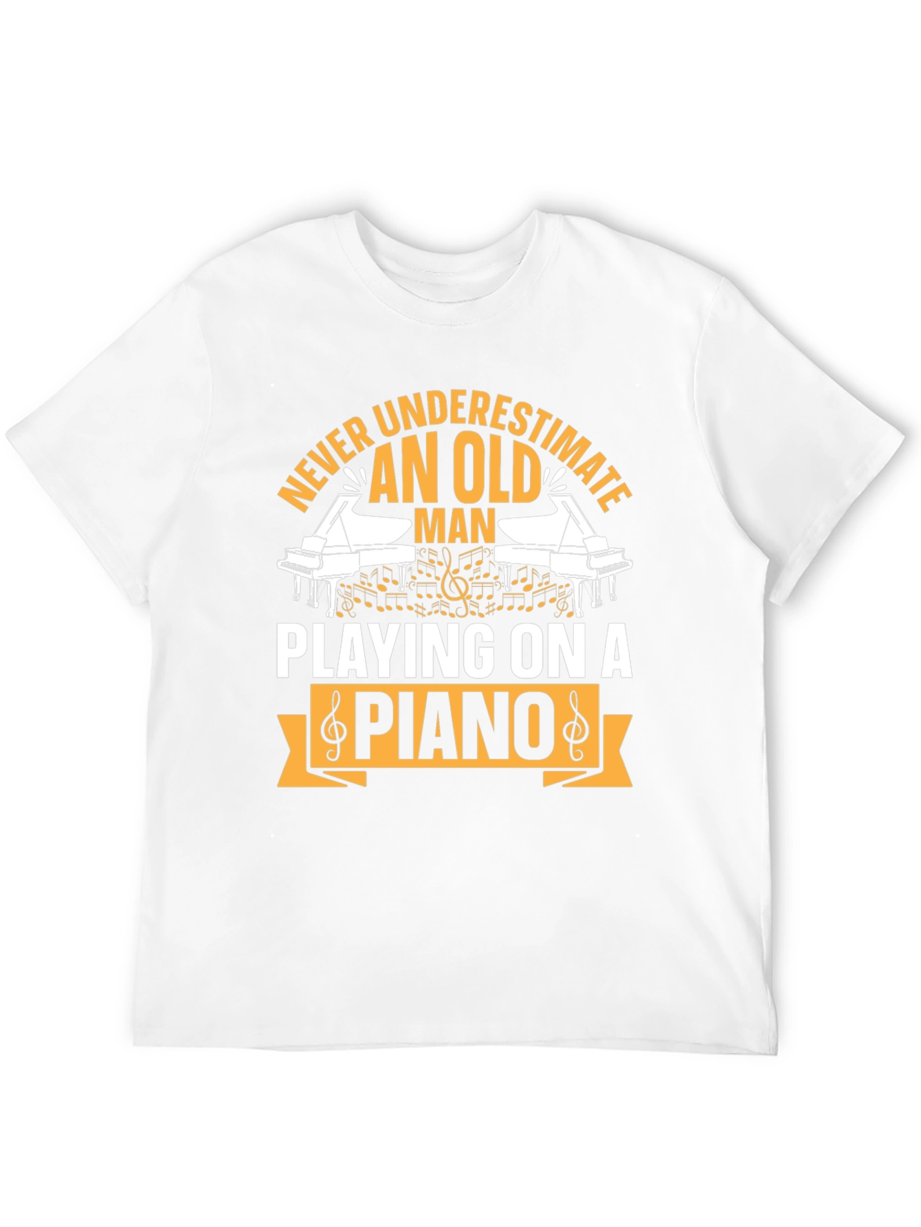 Never Underestimate an Old Man T-Shirt