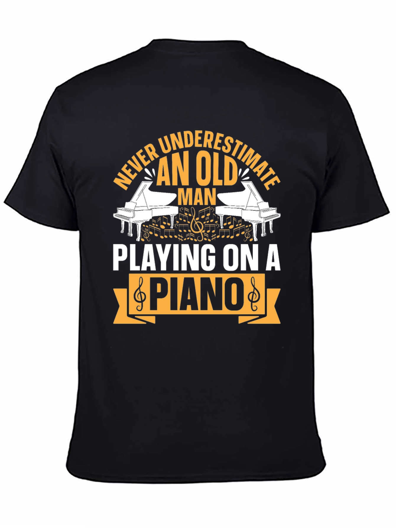 Never Underestimate an Old Man T-Shirt