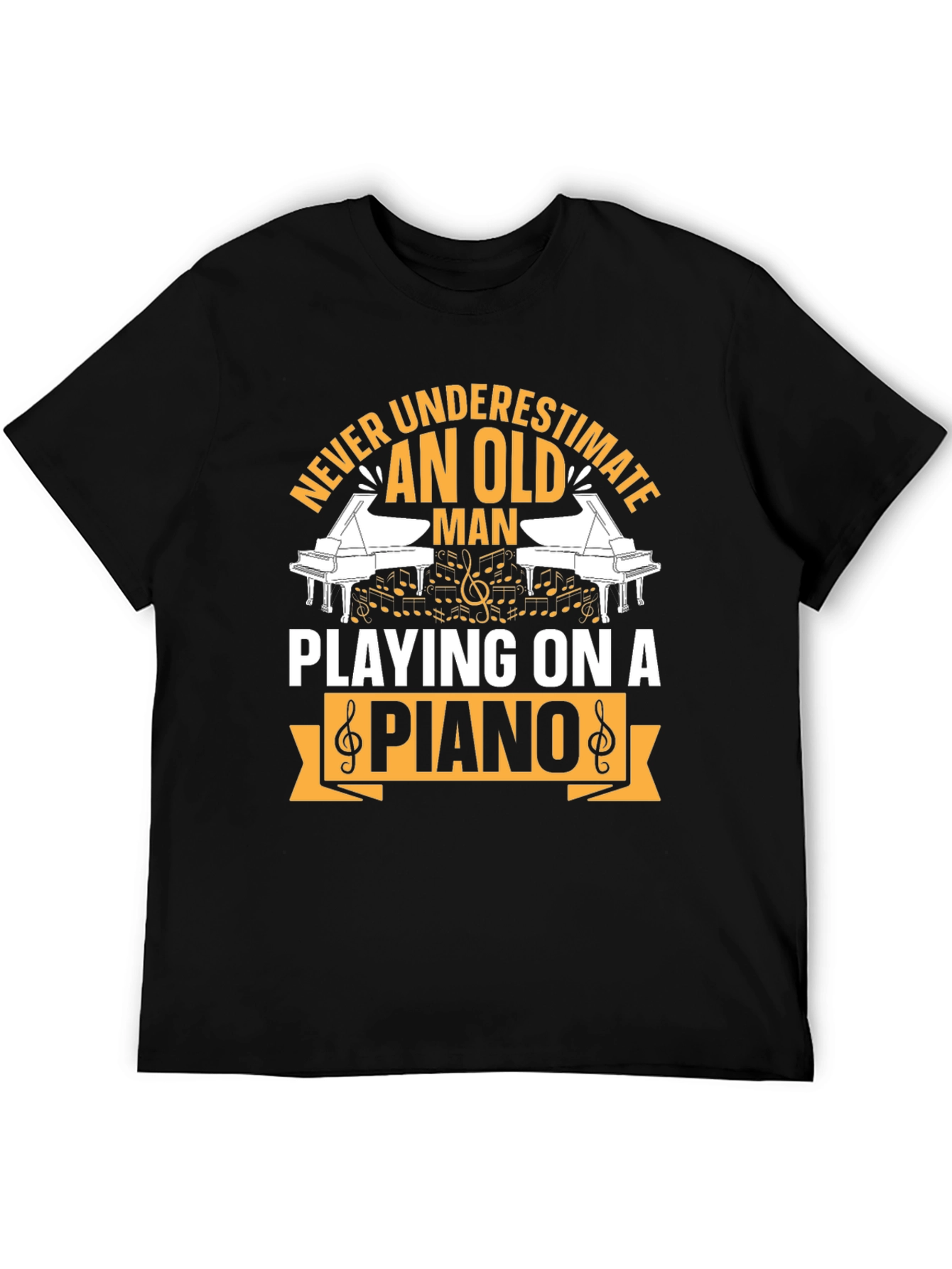 Never Underestimate an Old Man T-Shirt