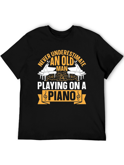 Never Underestimate an Old Man T-Shirt