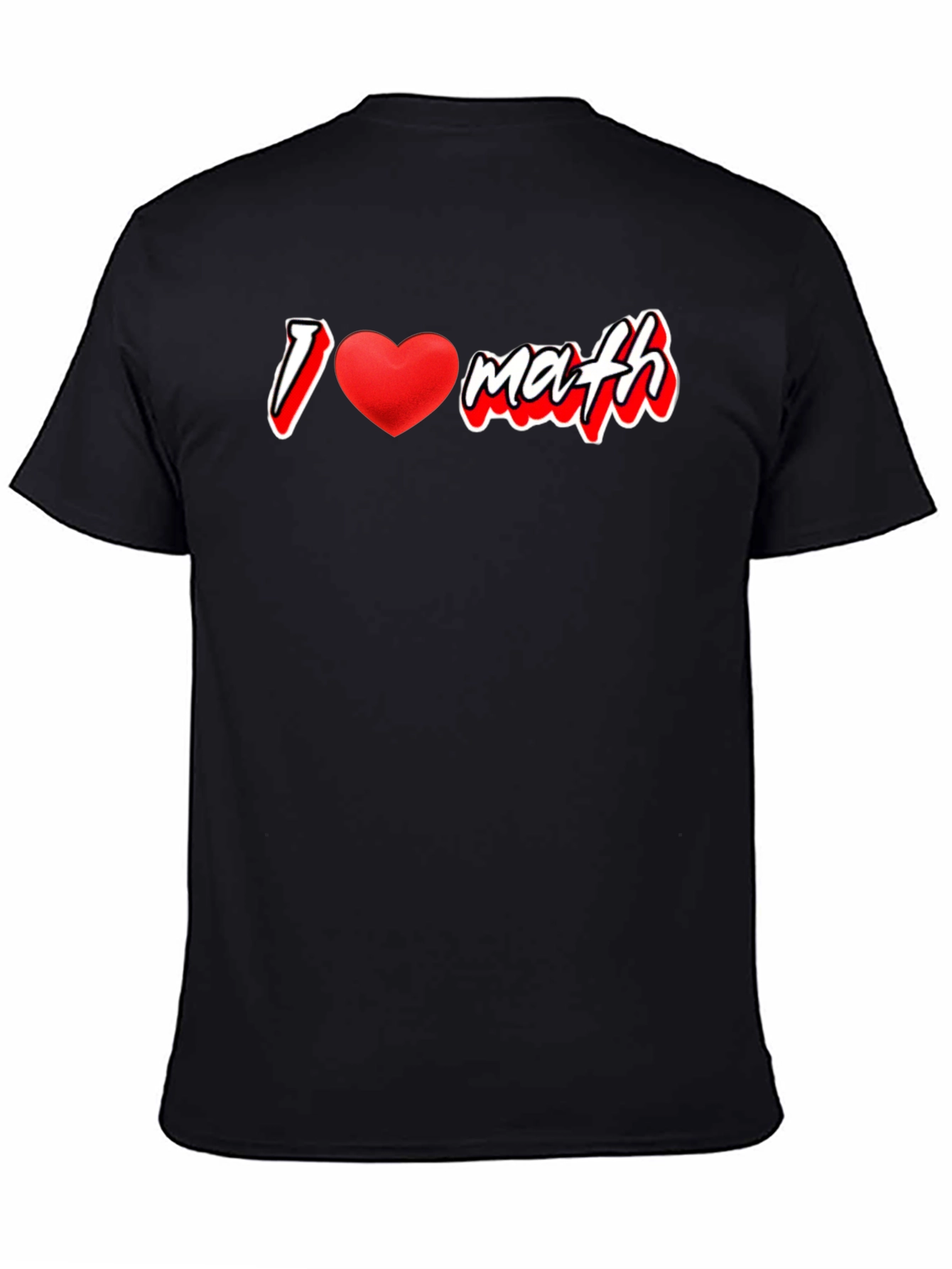 I Heart Math Graphic T-Shirt