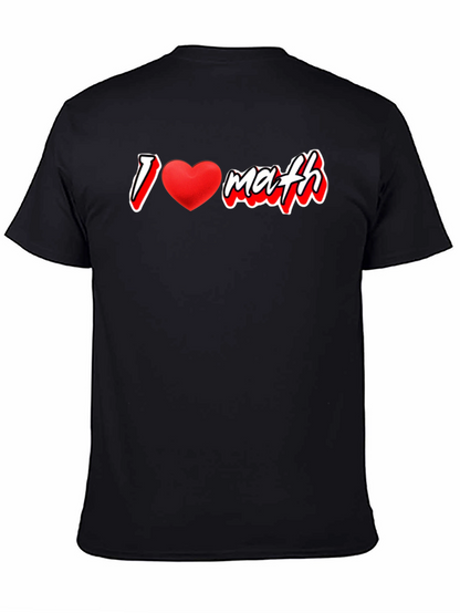 I Heart Math Graphic T-Shirt