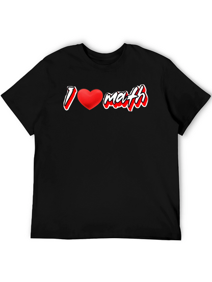 I Heart Math Graphic T-Shirt