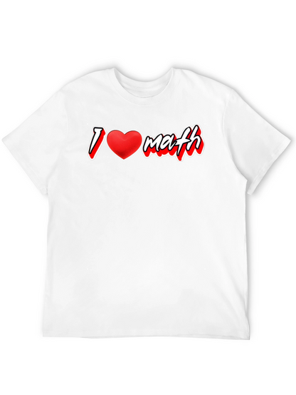 I Heart Math Graphic T-Shirt