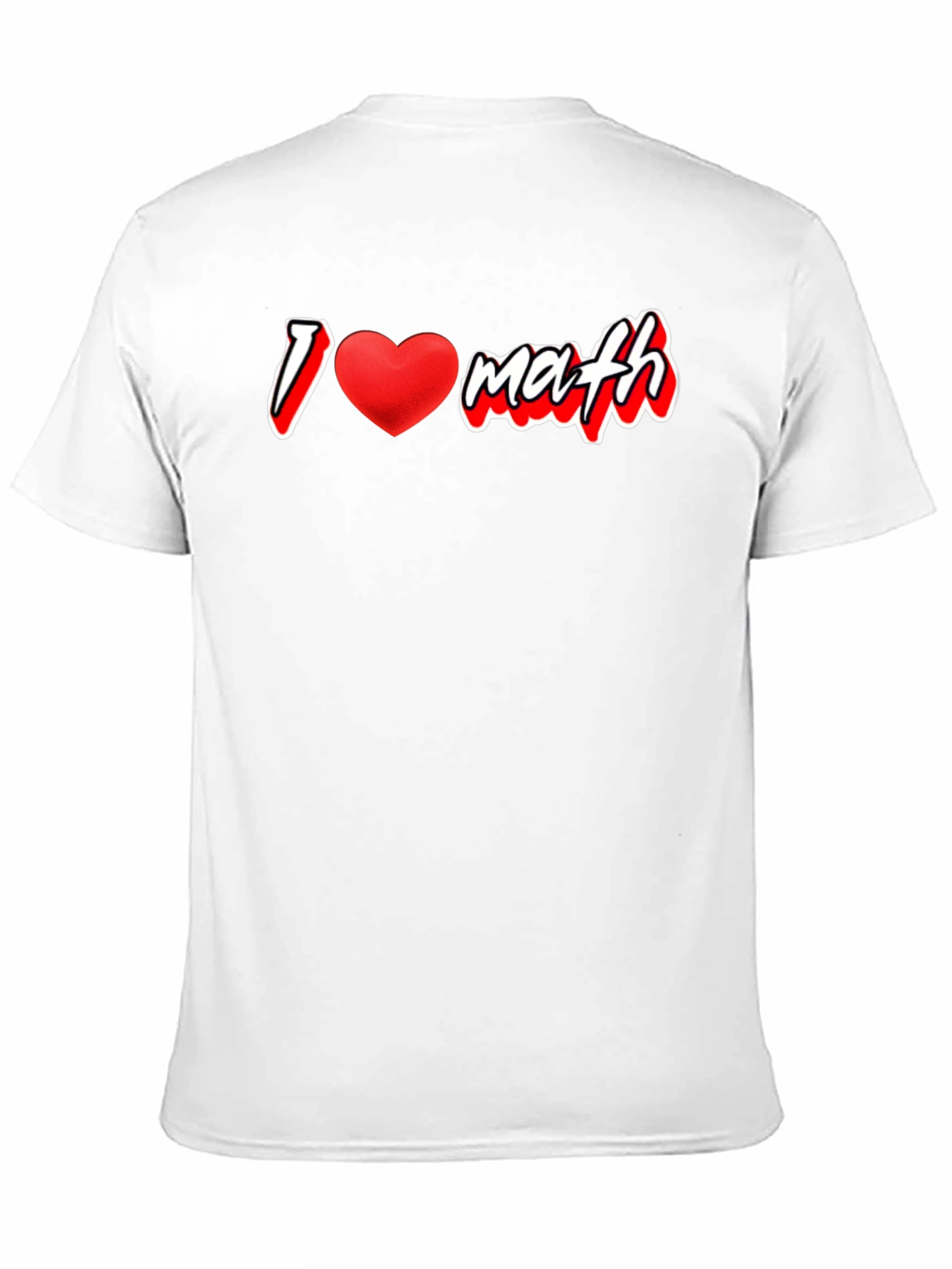 I Heart Math Graphic T-Shirt