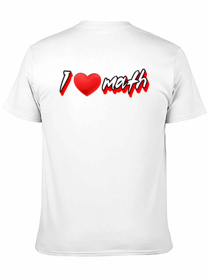 I Heart Math Graphic T-Shirt