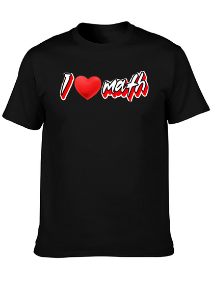 I Heart Math Graphic T-Shirt