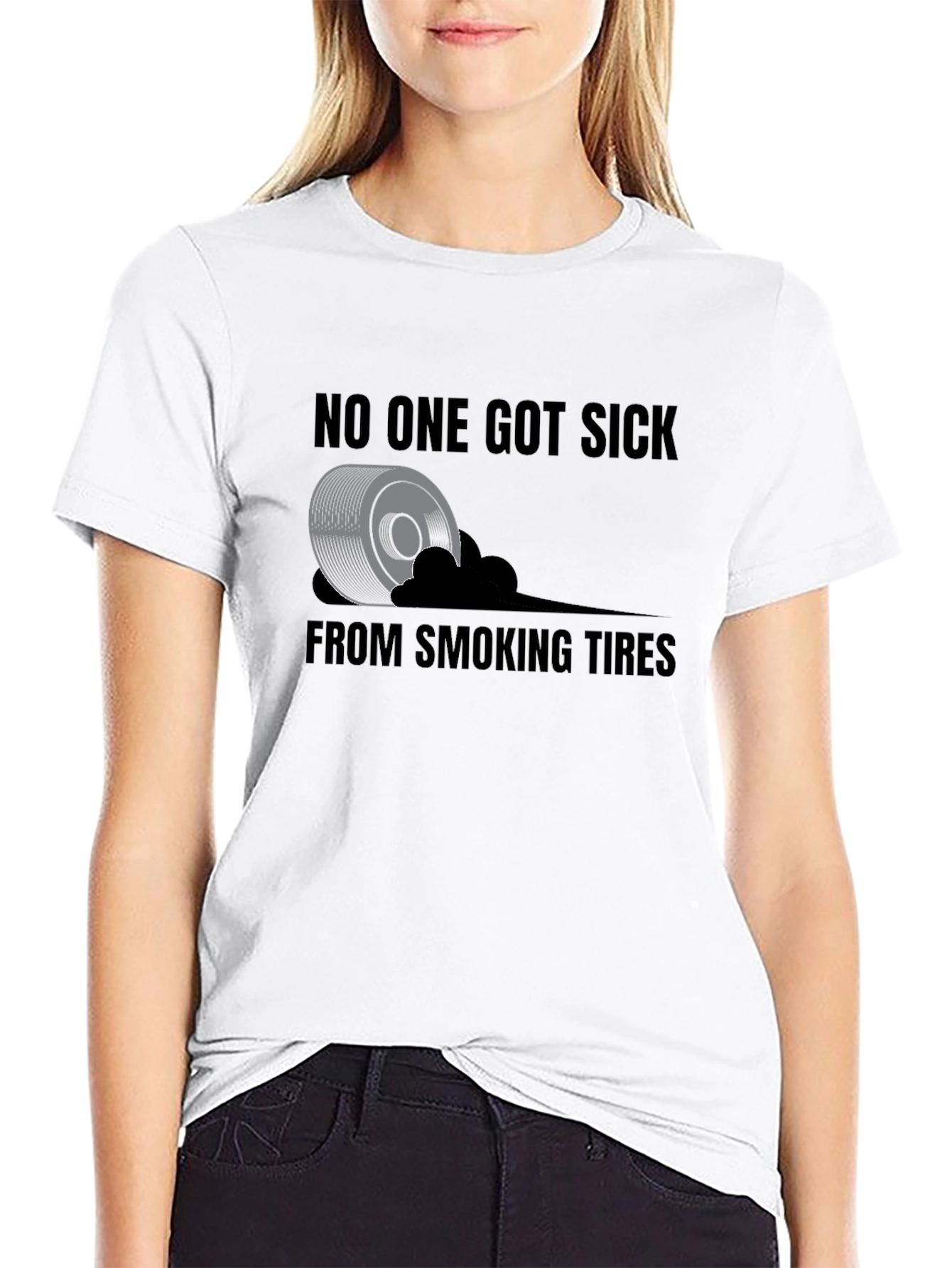 Smoking Tires Graphic Tee