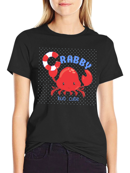 Crabby but Cute Graphic T-Shirt