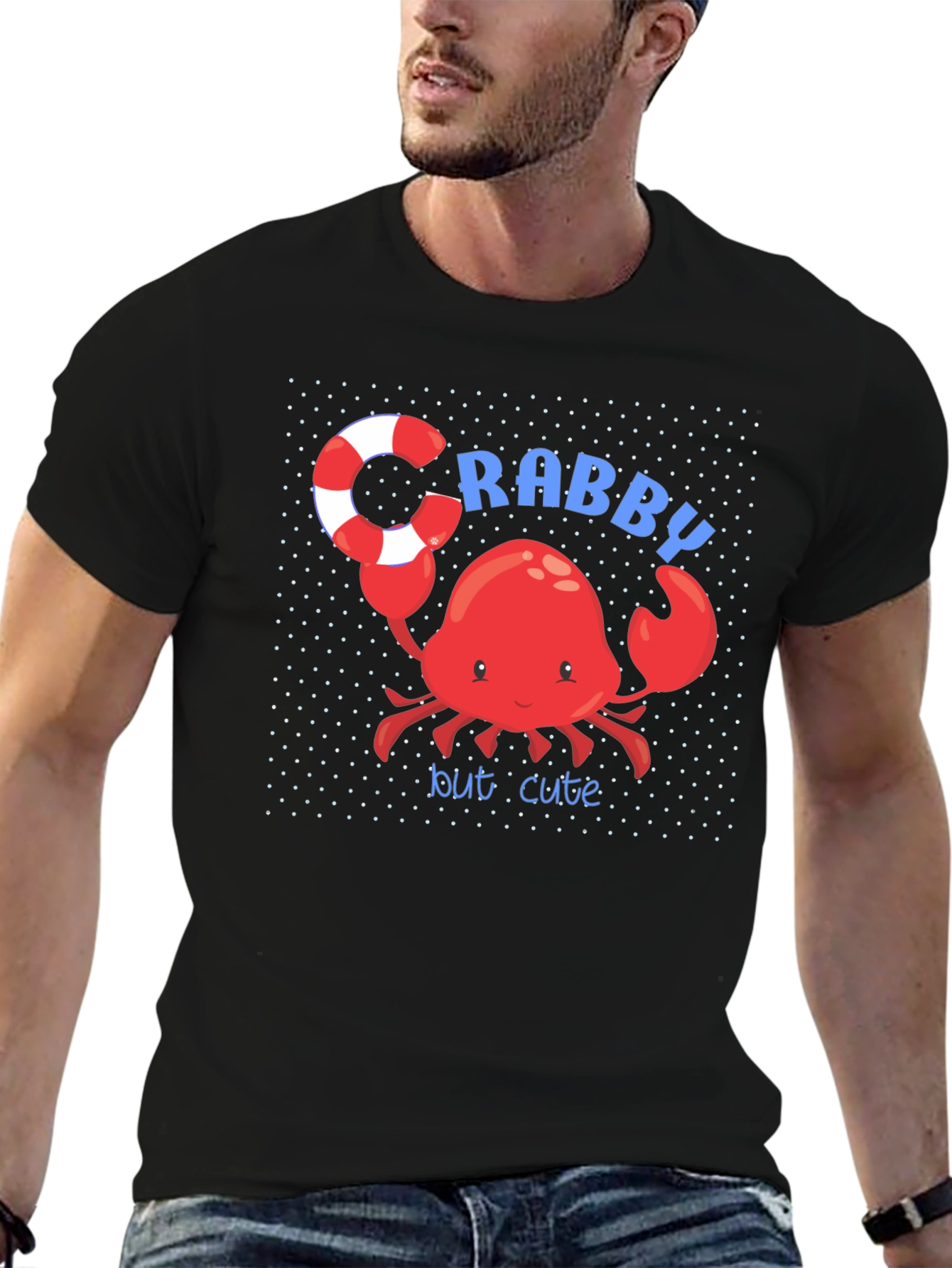 Crabby but Cute Graphic T-Shirt