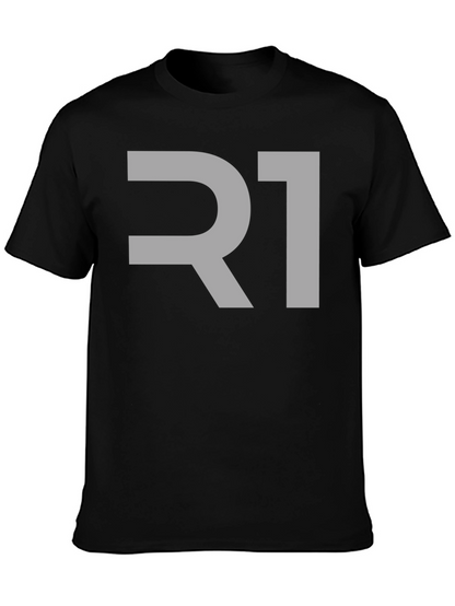 R1 Graphic Black T-Shirt - Stylish & Comfortable
