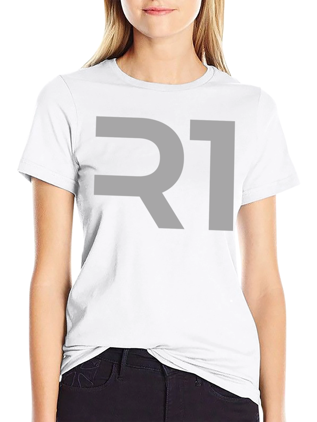 R1 Graphic Black T-Shirt - Stylish & Comfortable