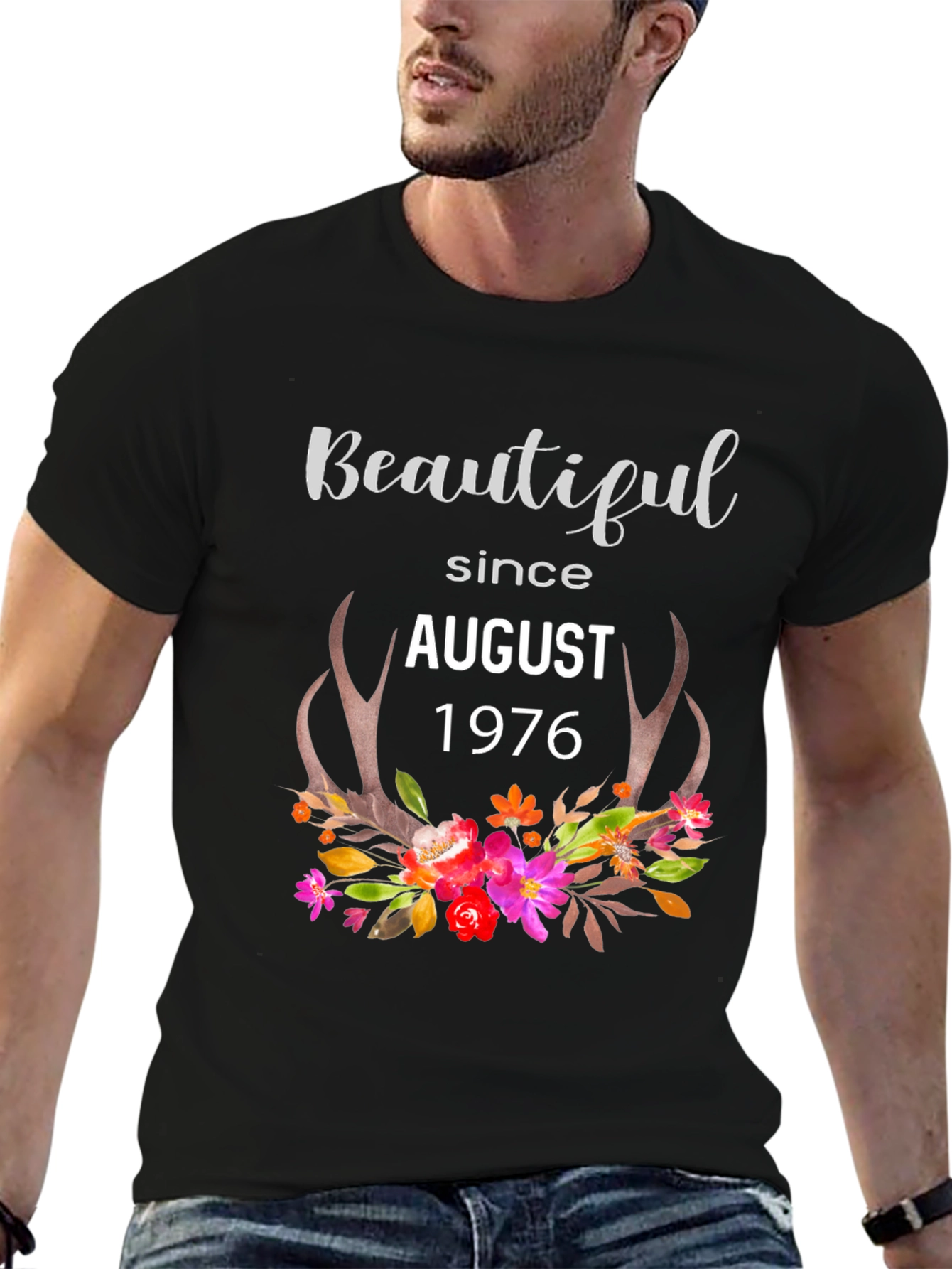 Beautiful Since August 1976 Graphic T-Shirt