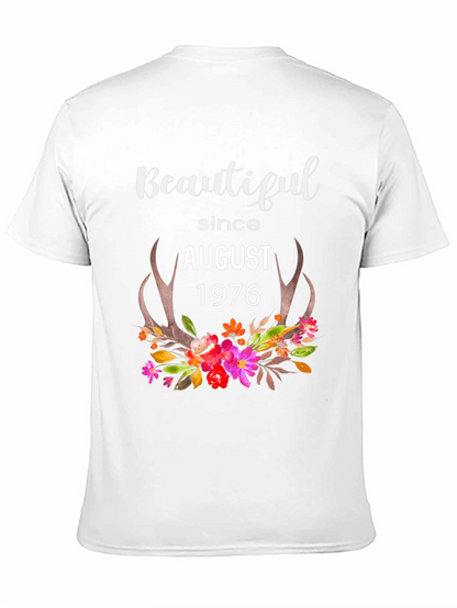 Beautiful Since August 1976 Graphic T-Shirt