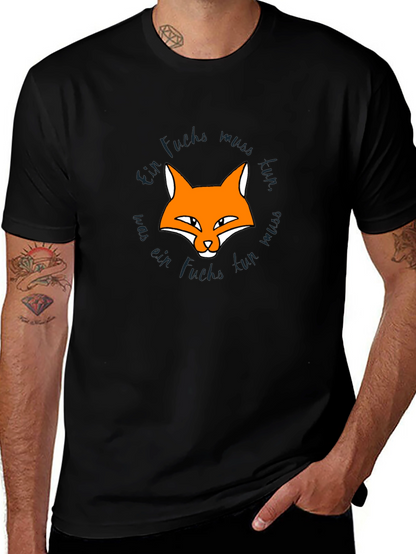 Fox Graphic Tee - Ein Fuchs Muss Tun