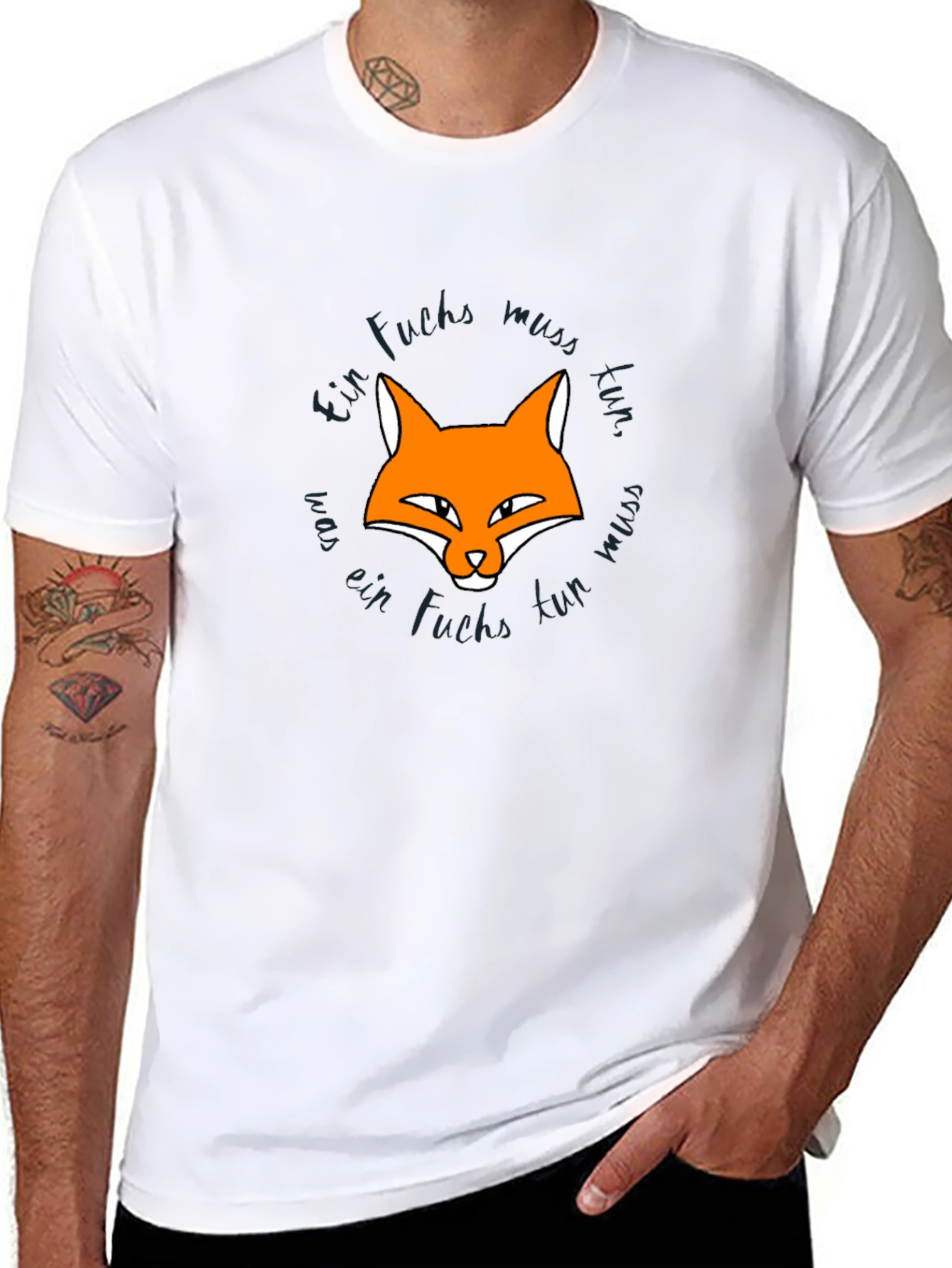 Fox Graphic Tee - Ein Fuchs Muss Tun