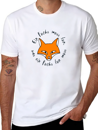 Fox Graphic Tee - Ein Fuchs Muss Tun