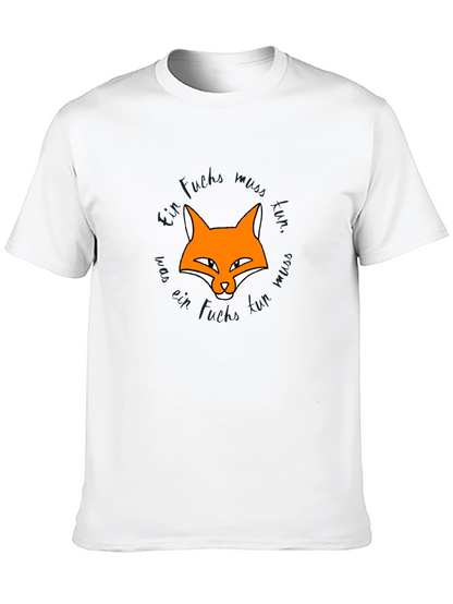 Fox Graphic Tee - Ein Fuchs Muss Tun