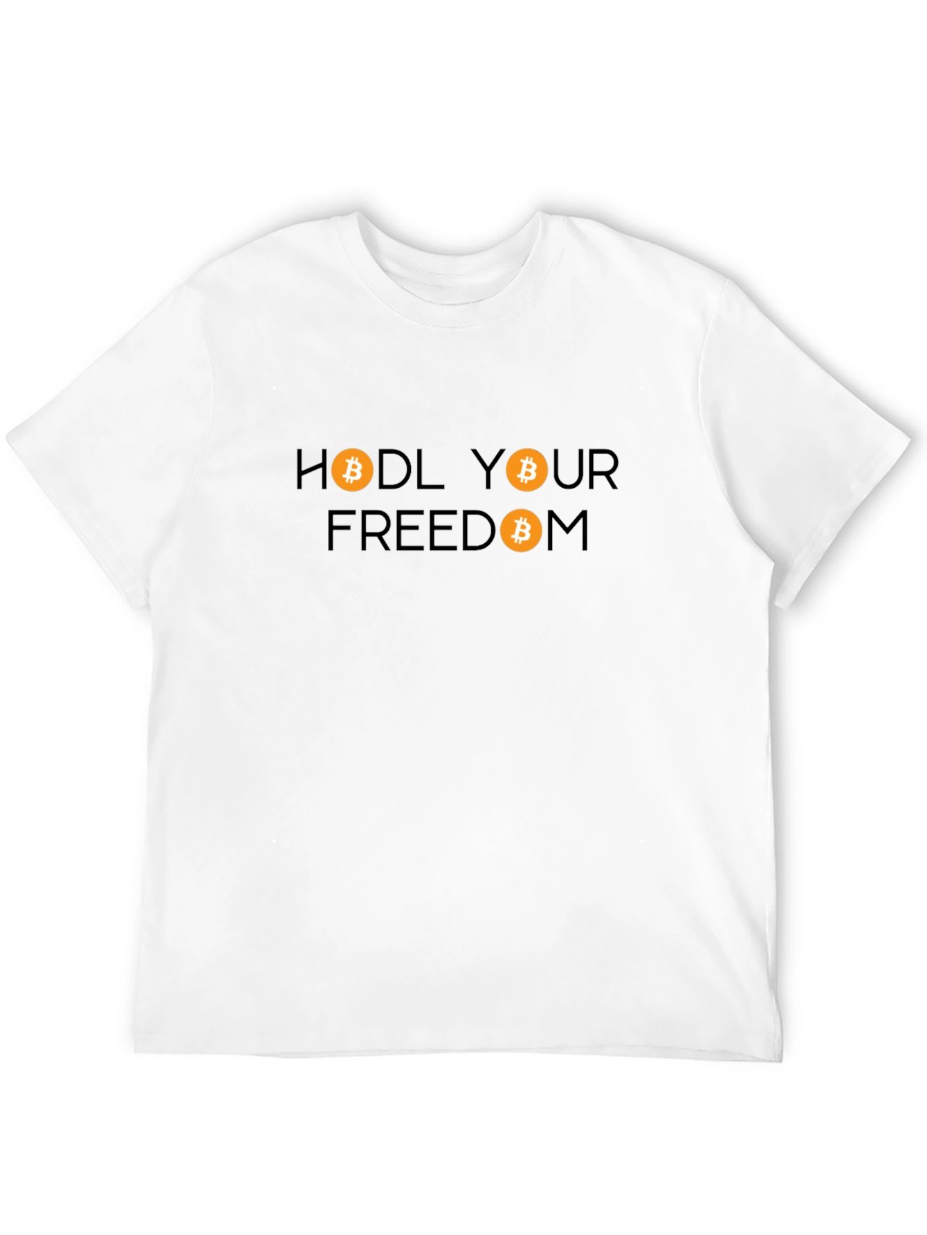 HODL Your Freedom Bitcoin Graphic T-Shirt