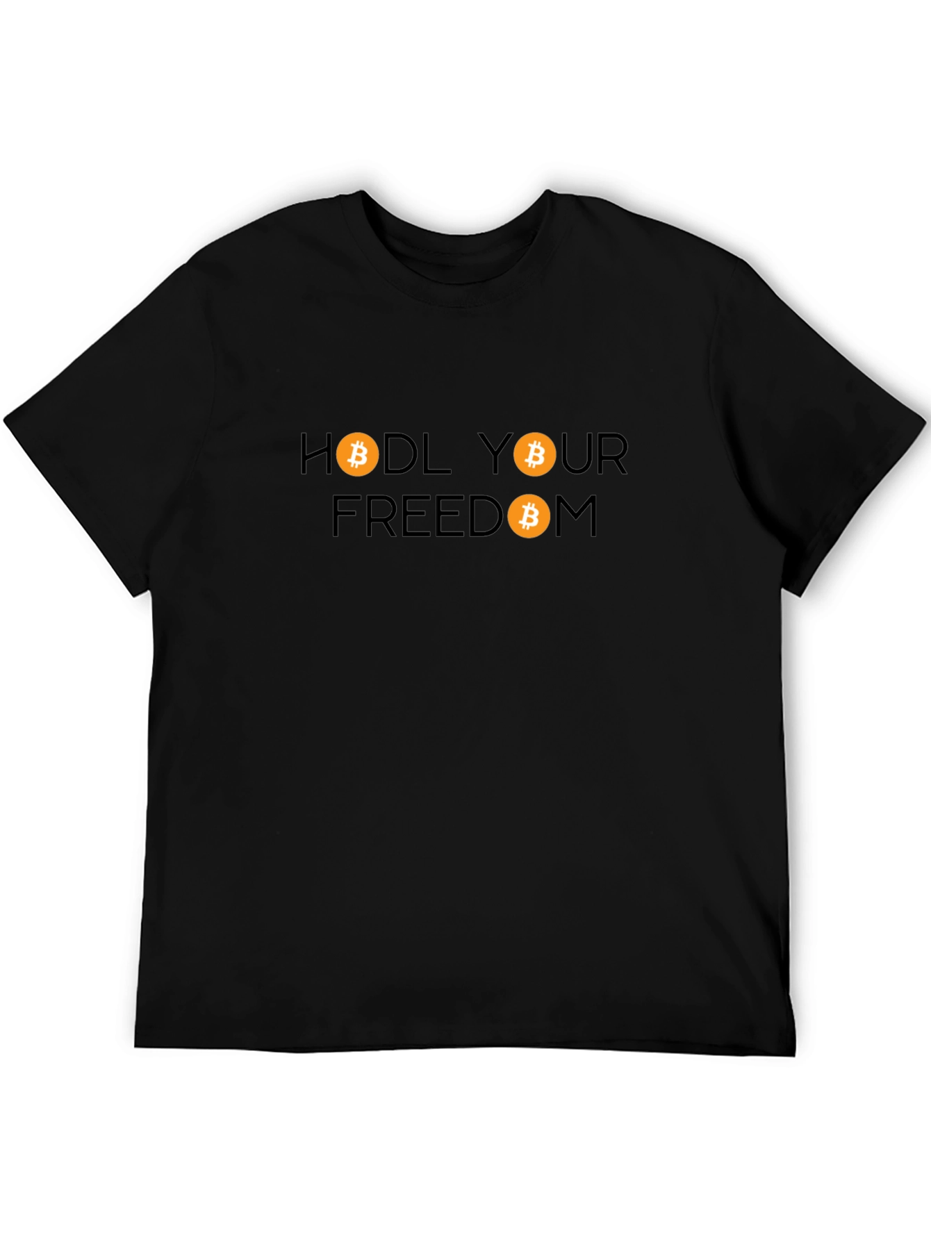 HODL Your Freedom Bitcoin Graphic T-Shirt